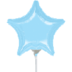 9" Pastel Blue Star