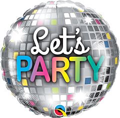 18" Let's Party Disco Ball
