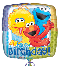 17" Sesame Street Birthday