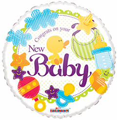 18" New Baby Gellibean