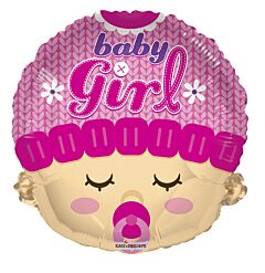 18" Baby Girl Head Shape
