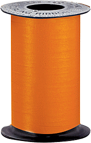 3/8"X250yd Ribbon - Tropical Orange