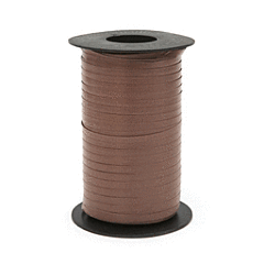 500yd Crimped Ribbon - Chocolate