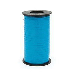 500yd Crimped Ribbon - Caribbean Blue