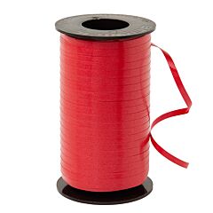 3/16" x 500yd Smooth Ribbon - Hot Red