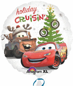 18" Cars Happy Holidays
