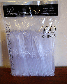 Premierware Knife - Clear 10/100