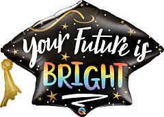 41" Your Future is Bright Grad Cap