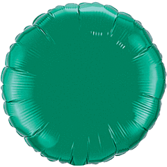 18" Emerald Green Round