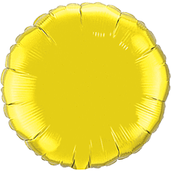 18" Citrine Yellow Round