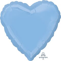 18" Pastel Blue Heart