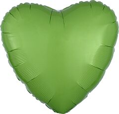 18" Kiwi Green Heart