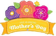 45" Amazing Mother's Day Banner