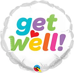 4" Get Well Colorful