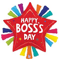 30" Boss's Day Bursting Star