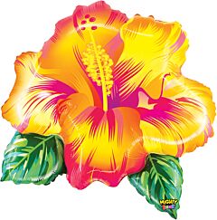 26" Mighty Tropical Flower- Yellow