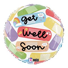 18" Cheerful Get Well Bandages