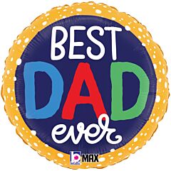 18" Best Dad Ever Bubbles