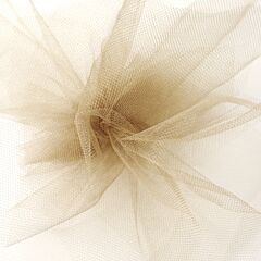 6" X 25 Yd Tulle Gold