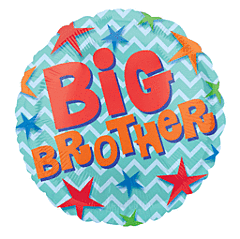 18" Big Brother Stars 2 Sided