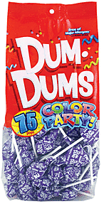 Dum Dums - Purple 75ct Grape