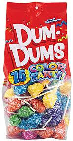 Dum Dums - Rainbow 75ct Assorted Flavors