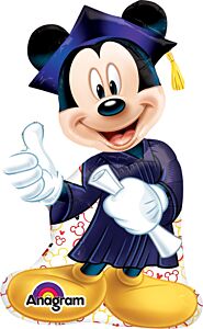 32" Mickey Graduation