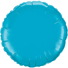 18" Turquoise Round