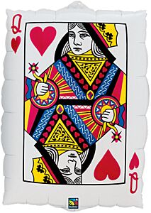 30" Queen of Hearts Ace of Spades