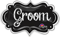 Groom Chalkboard Marquee