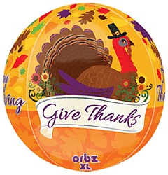 16" Give Thanks Orbz