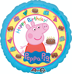 17" Peppa Pig Happy Birthday