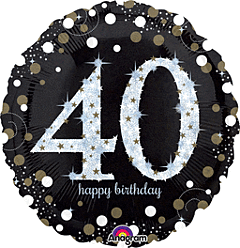 Sparkling Birthday 40th