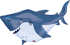 40" Ocean Buddies Shark