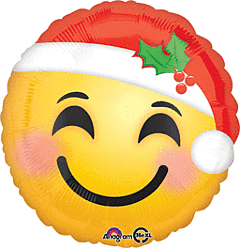 17" Santa Hat Emoji