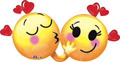 36" Emoticons in Love