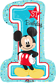 28" Mickey 1st Birthday