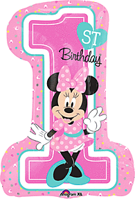 28" Minnie 1st Birthday