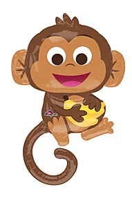 36" Happy Monkey