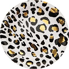 Leopard - 9" Paper Plate 8ct