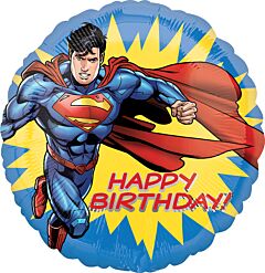 17" Superman Happy Birthday