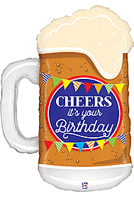 34" Cheers Birthday Beer