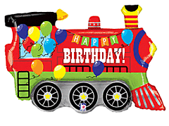 37" Birthday Party Train