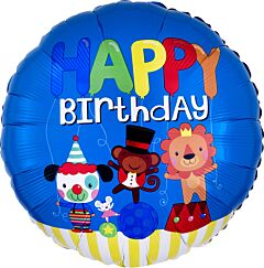 17" Happy Birthday Circus Fun