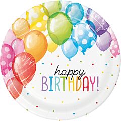Balloon Bash - 9" Paper Plate 8ct