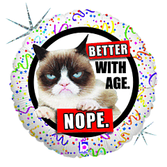 18" Grumpy Cat Better with Age