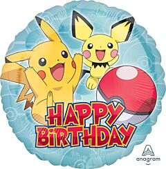 17" Pokemon Happy Birthday