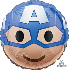 17" Captain America Emoji