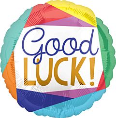 18" Good Luck Colorful Patch