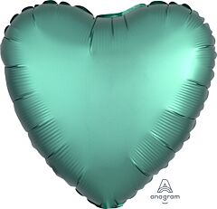 17" Luxe Jade Heart